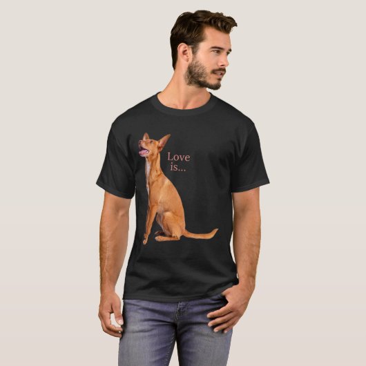 Dog Basenji Love Basenji Shirt Dog Mam Pap Puppy C (Voorkant volledig)