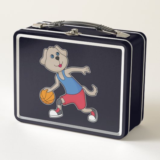 Dog Basketball speler Basketball (Voorkant)