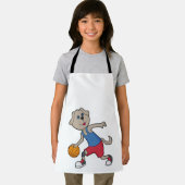 Dog Basketball speler Basketball Schort (Insitu)