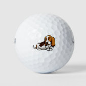 Dog - Basset Hound Golfballen (Voorkant)