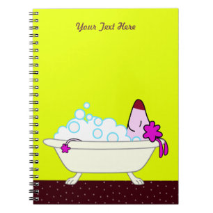 Dog Bath for Pet Groomers - yellow Notitieboek