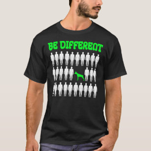 Dog Be Different Rottweiler Pet Animal Dog Owner T-shirt