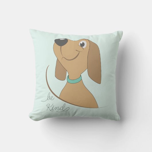 Dog-be-type Kussen (Voorkant)