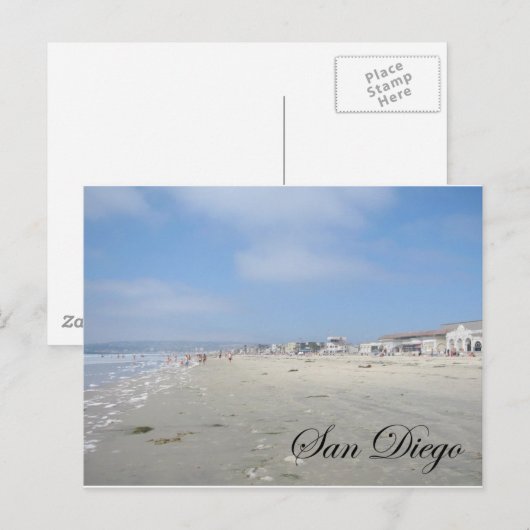 Dog Beach Briefkaart (Voorkant / Achterkant)