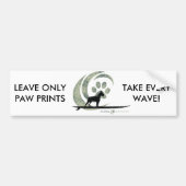 Dog Beach bumper sticker (Voorkant)