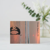 Dog Beach, Ocean Beach Briefkaart (Staand voorkant)