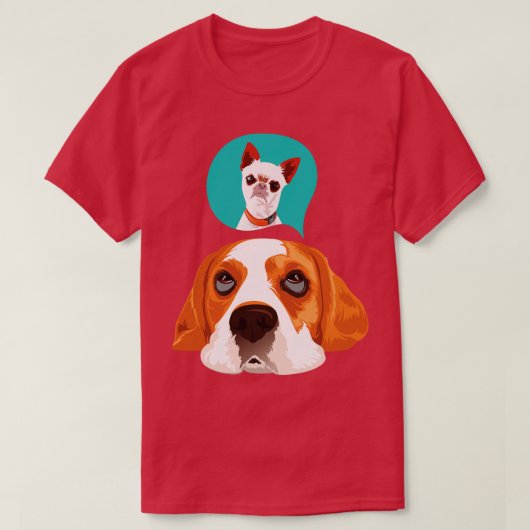 Dog Beagle T-shirt (Design voorkant)