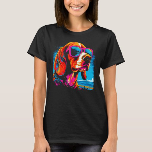 Dog Beagle T-shirt (Voorkant)
