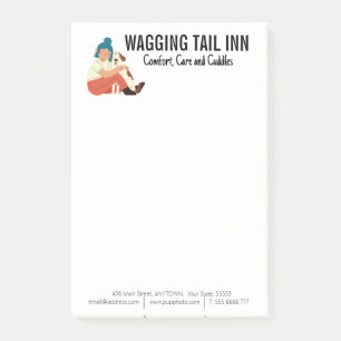 Dog Bed en Breakfast Business Custom Post-it® Notes