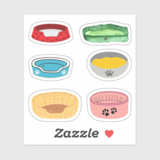 Dog Bed Stickers