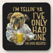 Dog Beers Beverage Coaster Bier Onderzetter (Voorkant)