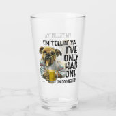 Dog Beers Glas (Achterkant)