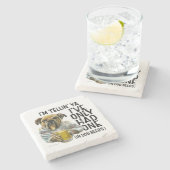 Dog Beers Stenen Onderzetter (Zijkant)