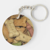 Dog Behandeling Acrylische Sleutelhanger (Achterkant)