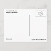 Dog Behandelt Briefkaart (Achterkant)