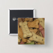 Dog Behandelt Button (Voorkant /achterkant)