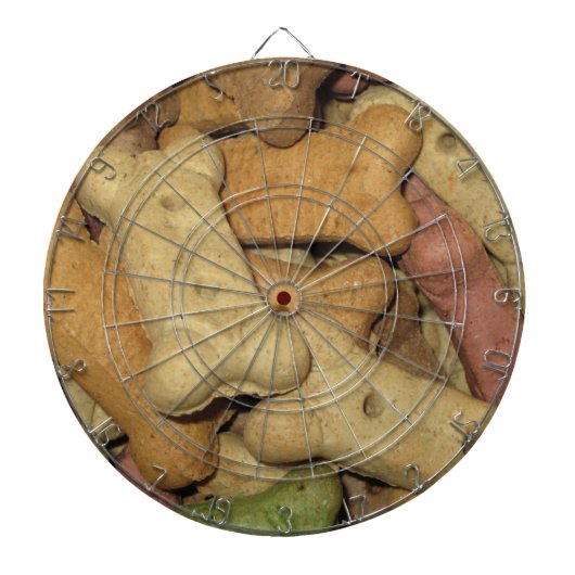 Dog behandelt dartboard dartbord (Voorkant)