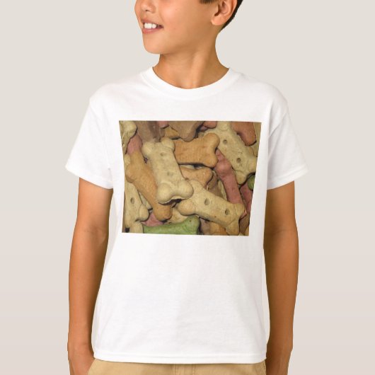 Dog behandelt Kinder T-shirt (Voorkant)