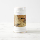 Dog behandelt Stein Bierpul (Center)