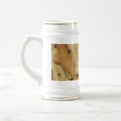 Dog behandelt Stein Bierpul (Links)