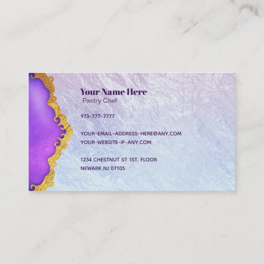 Dog Behandelt Visitekaartjes (Achterkant)