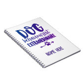 Dog Behaviorist Extraordinaire Speciaal Notitieboek (Rechterzijde)