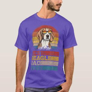 Dog Best Beagle Dad ever Fathers Day Puppy T-shirt