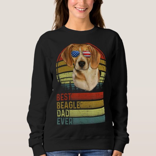 Dog Best Beagle Pap Ooit Puppy Trui (Voorkant)