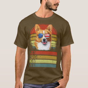 Dog Best Corgi Mam Ever Moederdag Puppy D T-shirt