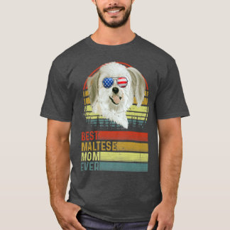 Dog  Best Maltese mam Ever Moederdag Puppy T-shirt