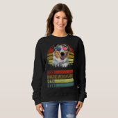 Dog  Best Miniature American Shepherd Dad E Trui (Voorkant volledig)