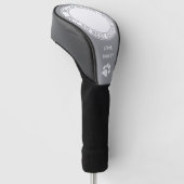 Dog Best Pap Ever Gray Funny Foto Golfheadcover (Schuin)