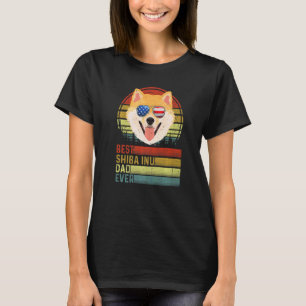 Dog Best Shiba in pap Ever Vader Day Pup T-shirt