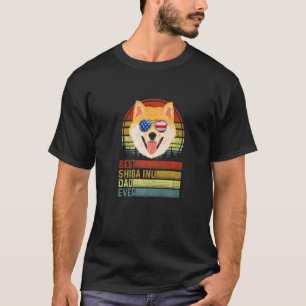 Dog  Best Shiba in pap Ever Vader Day Pup T-shirt