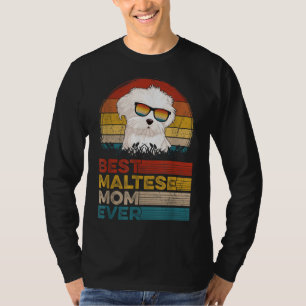 Dog beste Maltese mam ooit Moederdag voor T-shirt