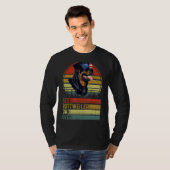 Dog  Beste Rottweiler Pap Ooit Pu T-shirt (Voorkant volledig)