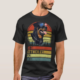 Dog Beste Rottweiler Pap Ooit Pu T-shirt