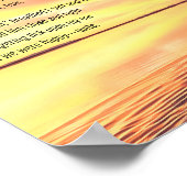 Dog, beste vriend van Man, Comforts Bad Day Poem Poster (Hoek)