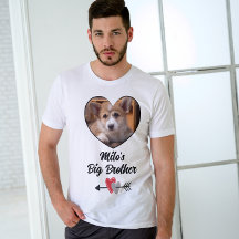 Dog big brother foto gepersonaliseerd T-Shirt