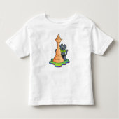 Dog bij Chess met Chess Kinder Shirts (Voorkant)