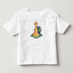 Dog bij Chess met Chess Kinder Shirts