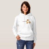 Dog bij Darts met Dart.PNG Hoodie (Voorkant volledig)