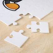 Dog bij Fitness met Dumbbell Legpuzzel (Zijkant)