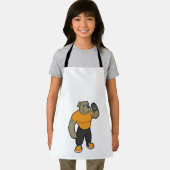 Dog bij Fitness met Dumbbell Schort (Insitu)