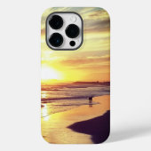Dog bij Sunset Phone Case (Achterkant)
