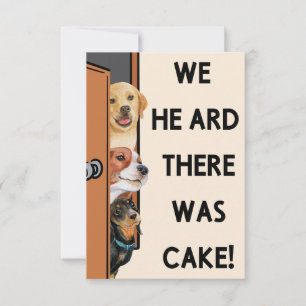 Dog Birthday Cake Kaart - Dog Birthday Kaart - Kaa