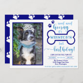 Dog Birthday Invitation | Uitnodiging Doggy (Voorkant / Achterkant)