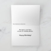 Dog Birthday Kaart (Binnen)