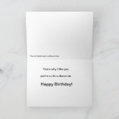 Dog Birthday Kaart (Binnen)