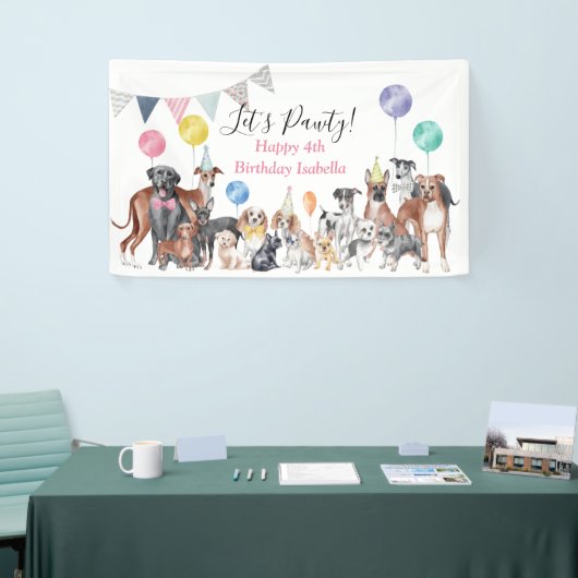 Dog Birthday Let's Pawty Spandoek (Beurs)